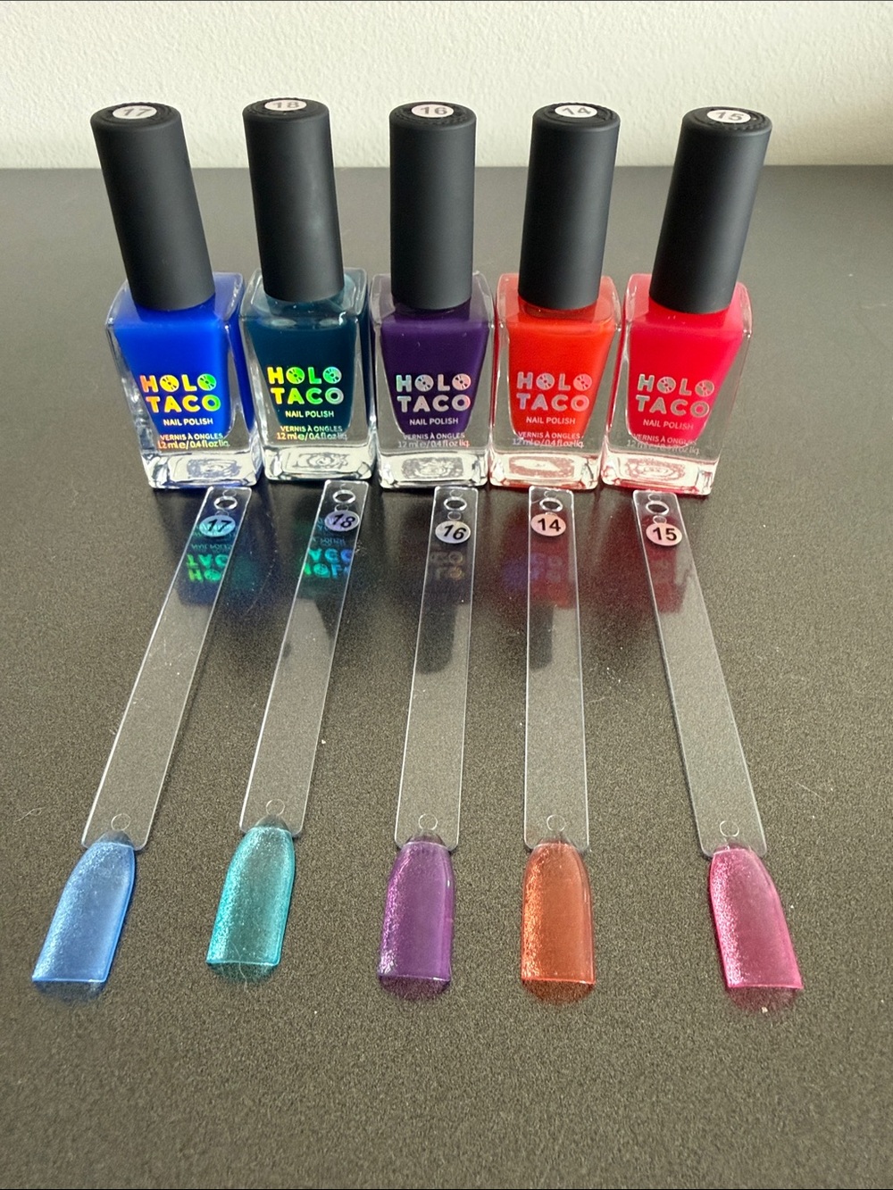 Holo Taco Women's Nail Polish Set - Jelly